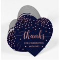 thumbnail image 3 of Inkdotpot Real Rose Gold Foil Thanks For Celebrating With Me Birthday Tags Favor Hang Paper Tags 50 Pieces, 3 of 6