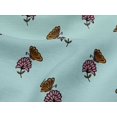 thumbnail image 4 of oneOone Viscose Jersey Fabric Floral & Block Printed Craft Fabric BTY 60 Inch Wide, 4 of 4
