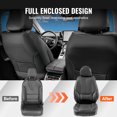 thumbnail image 3 of VEVOR Universal Car Seat Covers Full Set Front and Rear Seat, 13pcs Faux Leather Seat Cover, 3 of 9