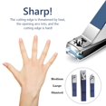 thumbnail image 4 of MesaSe 18Pcs Stainless Steel Manicure Kit  Professional Grooming Kits  Nail Care Tools, 4 of 7