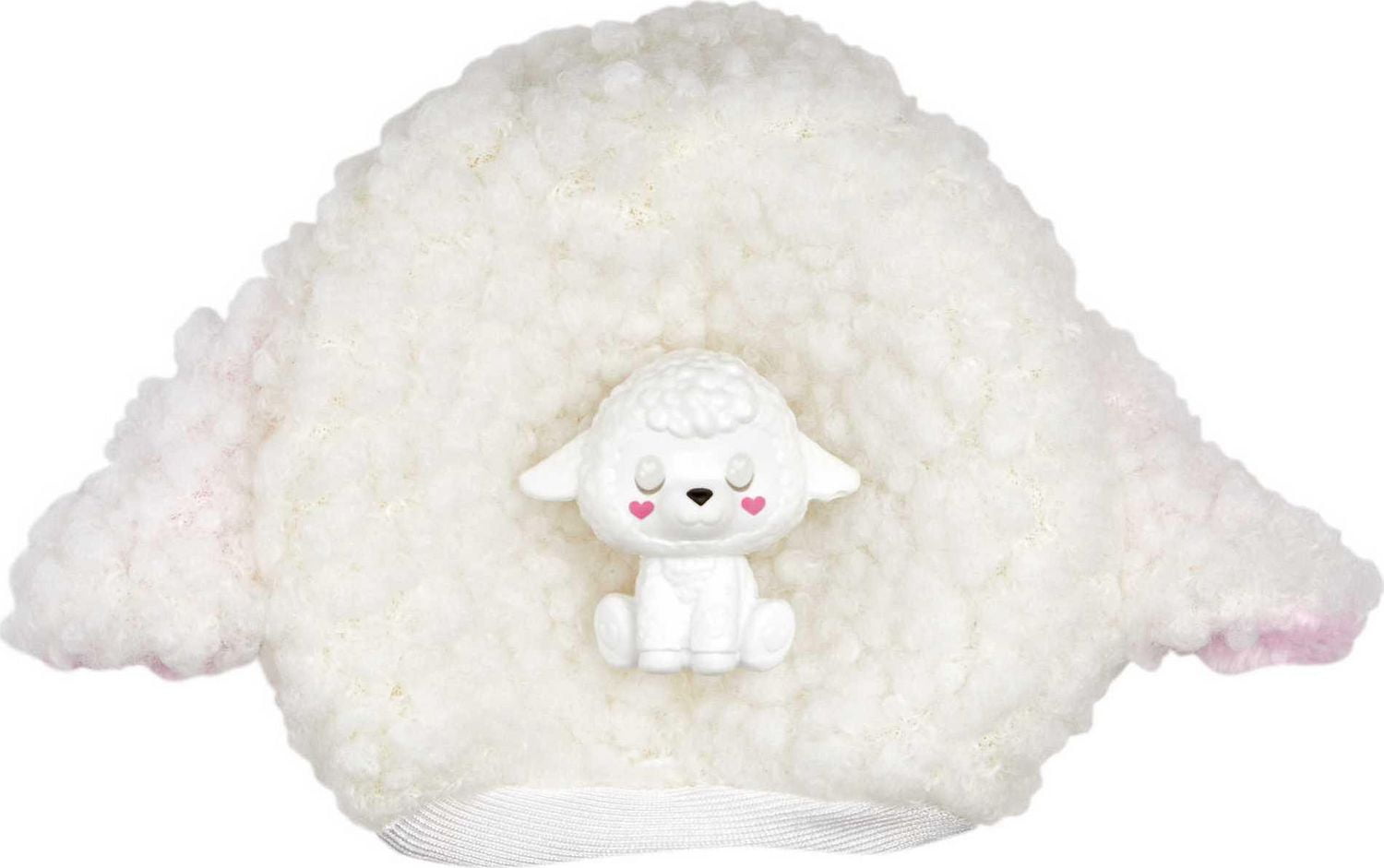 Barbie Cutie Reveal Cozy Cute Tees Doll & Accessories, Lamb in “Dream” T-shirt, Pink-Streaked Blond Hair & Blue Eyes