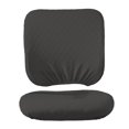 thumbnail image 2 of jifeng 2x Office Chair Covers Washable Dust Slipcover Gaming Chair Rotating Chair Dark Grey set, 2 of 9