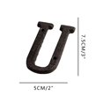 thumbnail image 3 of Birdeem Alloy Wrought Iron Number Letter Diy House Letter, 3 of 10