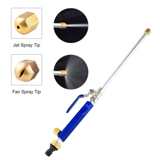 High High Pressure Sprayer Portable Washing Wand with 2 Spray Tips for Garden Watering Car Washing