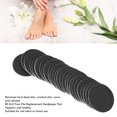 thumbnail image 3 of Replacement Sandpaper Pad, Black 80 Grit 60pcs Callus Sandpaper Discs  for Electric Foot File, 3 of 8
