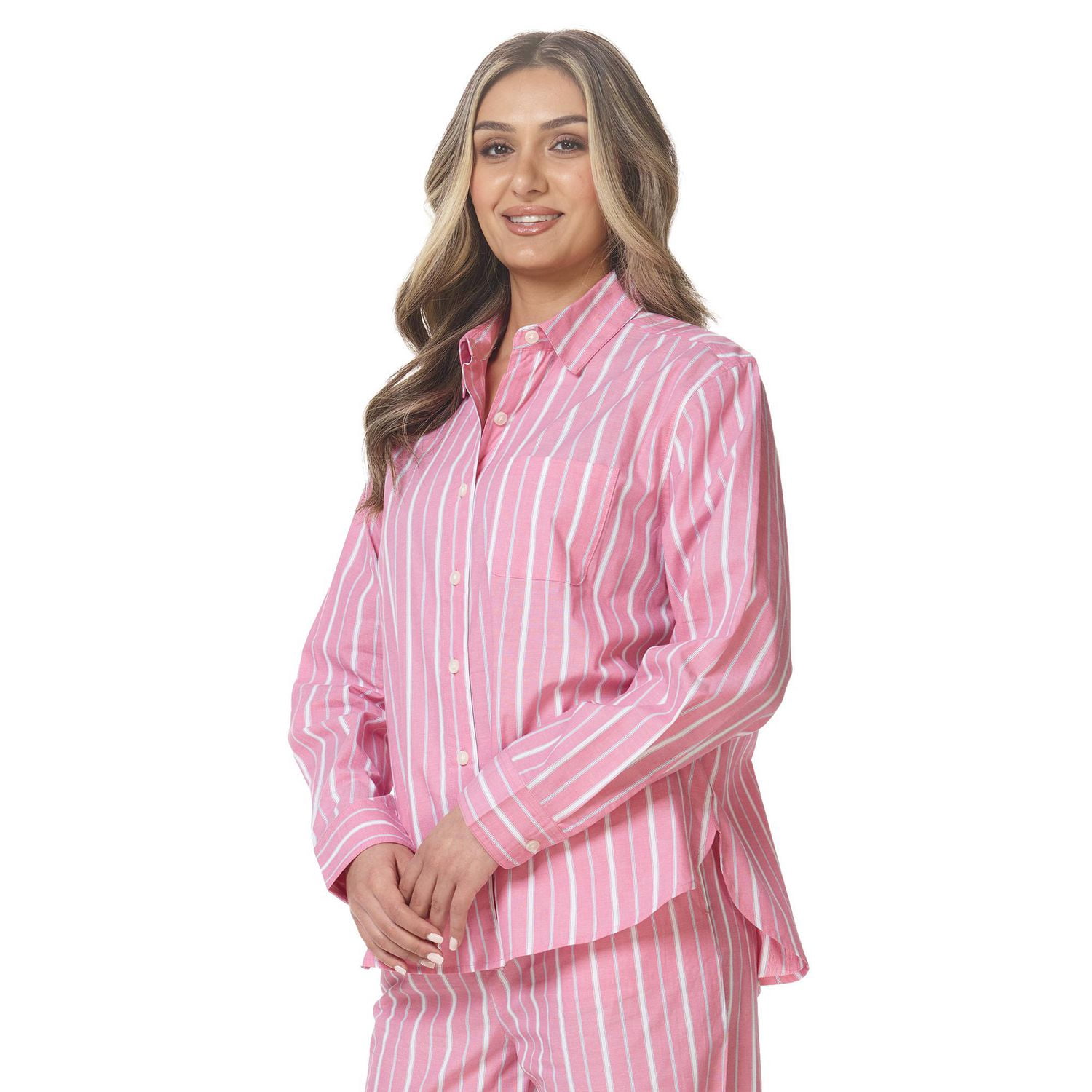 Secret chemise à manches longues en popeline – exclusivité ligne