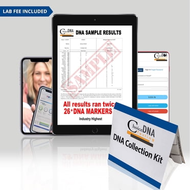 Discounted DNA Home Test Kit for 1 Aunt or Uncle & 1 Child - Fast Results