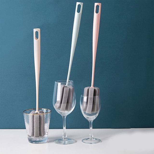 TopLLC Kitchen Accessories,Home And Kitchen,Kitchen Tools, Cup Brush Cleaning Long Handle Small Brush Wall Breaking Machine Special Water Cup Cleaner Cup Brush Bottle Brush Long handle cup brush