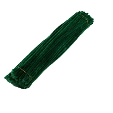 Yuehao 100Pc Cleaners Chenille Stem, Solid Color Pipe Cleaners for Pipe Cleaners Diy Arts Crafts Decorations, Chenille Stems Pipe Cleaners