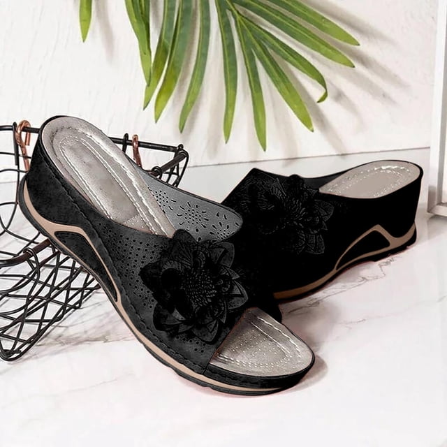 drppepioner Woman Fish Mouth Collection Leather Soft Footbed Orthopedic Arch-Support Sandals Sandals for Women