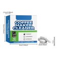 thumbnail image 3 of VVQ Coffee Machine Cleaning Tablets, Effervescent Descaling Sheets for Stain Removal, Deep Clean Buildup, 12 Pack Maintenance Tablets for Coffee Makers, Hassle-Free Descaling for Optimal Brew Taste, 3 of 7