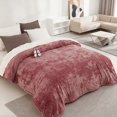 thumbnail image 1 of JoanKaren Electric Heated Blanket ,King Size Soft Velvet Heating Blanket with Dual Controls,4 Heat Levels & 10H Auto Off,100"x90",Pink, 1 of 10