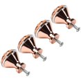 thumbnail image 4 of Rose Gold DIY Unique Color Pull Handle Crystal Cabinet Drawer Door Knob 30mm, 4 of 10
