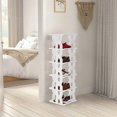 thumbnail image 1 of RKSTN shoe rack 6 Tier Shoe Rack Organizer Stackable Storage Organizer For Bedroom Entry Rack Shoe Slots Shelf Easy Tower Rack, 1 of 5