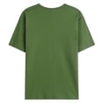 thumbnail image 4 of BOBOGOJP Shirts T - pour Hommes Graphiques Décontractés à Imprimé Chandails Molletonnés Col Rond Manches Courtes T-Shirts (Vert Armée,G), 4 of 5