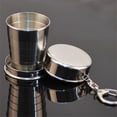 thumbnail image 4 of HOZADOIE The Cup Home Essentials Steel Travel Telescopic Collapsible Shot Glass Emergency Pocket Cup, 4 of 9