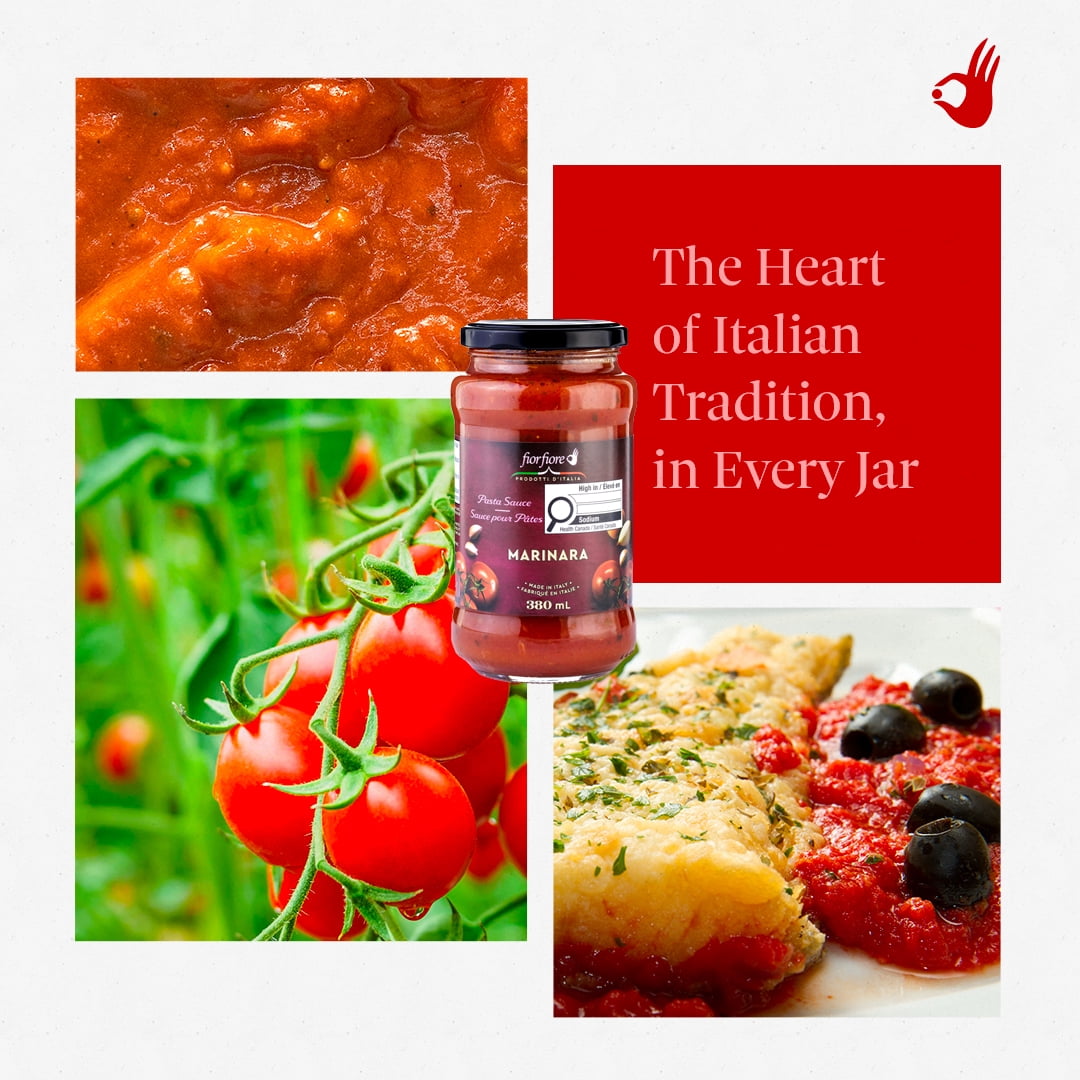 FiorFiore Marinara Pasta Sauce 650ML