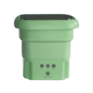 Laveuse portable avec sécheur à spin, pliable Mini Petit linge de toilette pour sous-vêtements, linge de bébé, serviettes, chaussettes, lave-linge compact électrique pour appartement Camping Dormitories