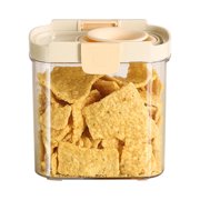 Danhjin Foods Storage Sealed Jar Kitchen Food Storage Sealed Jar Food-Grade Plastic Container for Cereals and Grains Food Storage