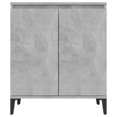 thumbnail image 3 of vidaXL Sideboard Concrete Grey 60x35x70 cm Engineered Wood, 3 of 4