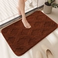 thumbnail image 4 of Thickened Absorbent Bathroom Rug - Non-Slip Toilet & Shower Mat for Wet Areas, Soft Plush Floor Carpet, 4 of 6