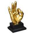 thumbnail image 3 of Retro Gesture Finger Model Resin Ornament Home Tv Cabinet Finger Decoration, 3 of 8