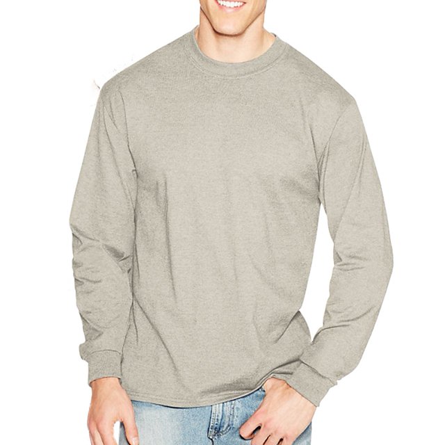 Hanes 6.1 oz. Beefy-T à Manches Longues