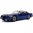 thumbnail image 2 of Jada 31110 Billys Chevrolet Camaro Z28 avec Pièce de Collection Stranger Things Série Télé 1 par 24 Voiture Miniature Moulée sous Pression, Bleu Foncé, 2 of 2