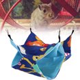 thumbnail image 2 of Hanging Bed Pet Hammock, Convenient To Store Flexible Hamster Hanging Bed,  Easy To Use For Hamsters Squirrels, 2 of 7