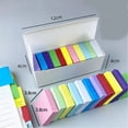 thumbnail image 3 of Yuehao (11 Pack) Sticky Notes 1.5x1.5in, 11 Colors Post Stickies for Office, Home, Schol, and Meeting Reminders, 1 Sheet/Pad, 3 of 8
