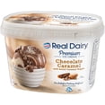 thumbnail image 2 of REAL DAIRY® Chocolate Caramel Premium Ice Cream Tub, 1.5 LT, 2 of 10
