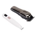 thumbnail image 1 of Dog Clipper, Pet Paws Trimmer Safe Quiet 2 in 1 with 4 Guide Comb for Horses Cattle Cats Dogs, 1 of 7