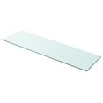 thumbnail image 1 of vidaXL Shelf Panel Glass Clear 100x30 cm, 1 of 2