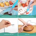 thumbnail image 4 of yeacher 138-Piece Cake Decorating Set with Turntable, Stainless Steel Icing Tips, and Tools for Baking and DIY Cake Design, 4 of 6