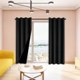 thumbnail image 3 of Stylish Top Design Curtains For Complete Light Blocking And Thermal Insulated Room Darkening Drapes With Easy Window Installation, 3 of 4