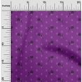 thumbnail image 1 of oneOone Organic Cotton Voile Fabric Line & Floral Block Print Fabric BTY 42 Inch Wide, 1 of 4