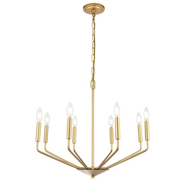 Living District LD8031D25BR Pendentif en Laiton Léger 8