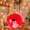 thumbnail image 4 of Leutsin Christmas Decorations Outdoor Indoor,Christmas Decorations For Home,60CM Outdoor Christmas Inflatable Decorated Ball Giant Christmas Inflatable Ball Christmas Tree Decorations with Lamp, 4 of 6