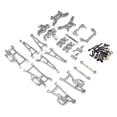 thumbnail image 3 of Xuanheng 1/14 RC Car Upgrades Accessories Front and Rear Shock Tower for 14210 Trucks silver, 3 of 8