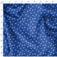 thumbnail image 4 of Soimoi Blue Moss Georgette Fabric Check & Floral Print Fabric by Yard 42 Inch Wide, 4 of 6