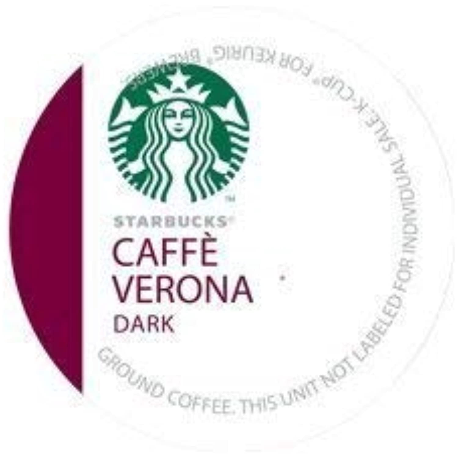 Starbucks Caffe Verona Coffee K Cups 48 Count