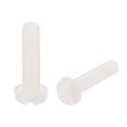 thumbnail image 1 of Unique Bargains M3 x 12mm Nylon Machine Screws, Pan Head Slotted Screw Fasteners, 40 Pack, 1 of 4