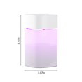 thumbnail image 3 of Fiogavroetic Portable Car Desk Humidifier, Cool Mist Humidifier, Home Bedroom Office Humidifier, Colorful Marquee Lamp And Colorful Light Night Function, 3 of 8