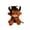 Brown, variant on Agiferg Stuffed Animal Plush Toys,Soft Cuddly Plushies Animals, Highlands Cow Plushes Toy and Graduation-Themed Highlands Cow Doll with Mortarboard and Student Graduation Keepsake Gift