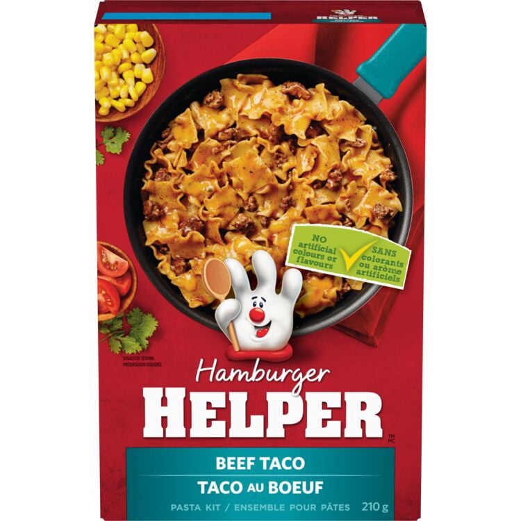 Hamburger Helper Beef Taco