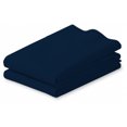 thumbnail image 1 of 100% Cotton 400 Thread Count 2 PC Pillow Cases (Standard/Queen, Navy Blue), 1 of 2