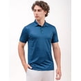 thumbnail image 3 of Polos de Golf pour Hommes à Manches Courtes, Évacuation de l'Humidité, Coupe Sèche, Motifs Imprimés, Polo de Performance à Col, Polos de Golf pour Hommes, 3 of 6