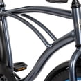thumbnail image 2 of Huffy Men's Good Vibrations 26 in Cruiser Bike, Shiny Grey, 2 of 11