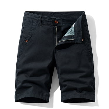 Shorts Cargo pour Hommes Coupe Décontractée à Multiples Poches Shorts Cargo en Sergé pour l'Extérieur Shorts Cargo en Sergé Légers à Séchage Rapide