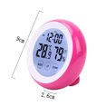 thumbnail image 2 of Touch screen alarm clock, round seat clock, electronic hygrometer clock, 2 of 7